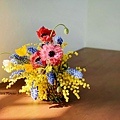 【婚禮花藝設計】－自然風格桌花設計