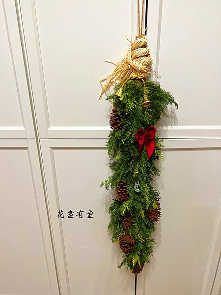 聖誕作品-花索花繩