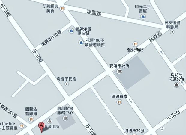 Hualien_國聲雞排map