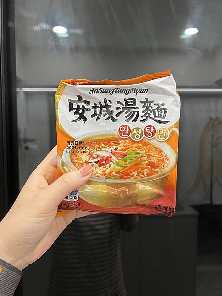 【韓國-泡麵】安城湯麵 比辛拉麵更溫和Ｑ彈的韓國泡麵