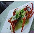 墾丁大街的海鮮大餐-可口的龍蝦