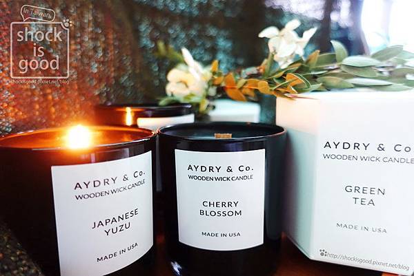 AYDRY & Co. 木芯香氛蠟燭　Wooden wick candle