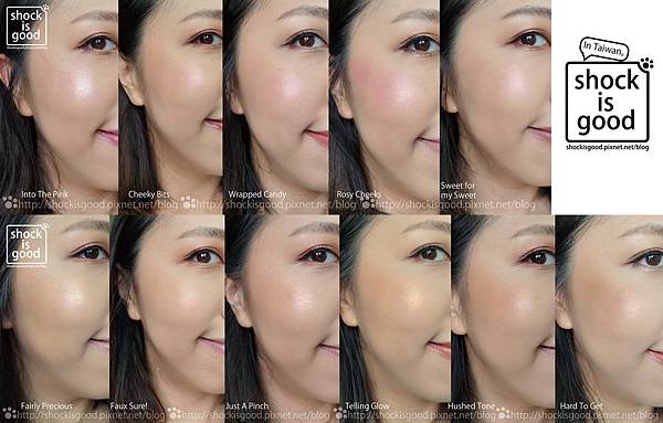 借拍 迷死光澤控 Mac 超激光腮紅 11色實擦全試色 Extra Dimension Blush 맥의엑스트라디멘션블러쉬マックエクストラディメンションブラッシュ Shockisgood 夏克絲古德