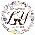 L & Y 婚禮LOGO