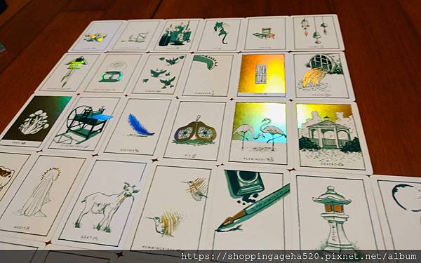 【占卜。開箱】Green Glyphs Tarot, Run