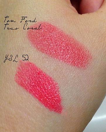 ysl-52-vs-tf-true-coral-swatches