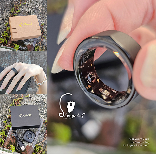 智慧戒指推薦 CIRCLE AI 暖心戒 5ATM級防水 爸