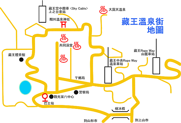 藏王溫泉街