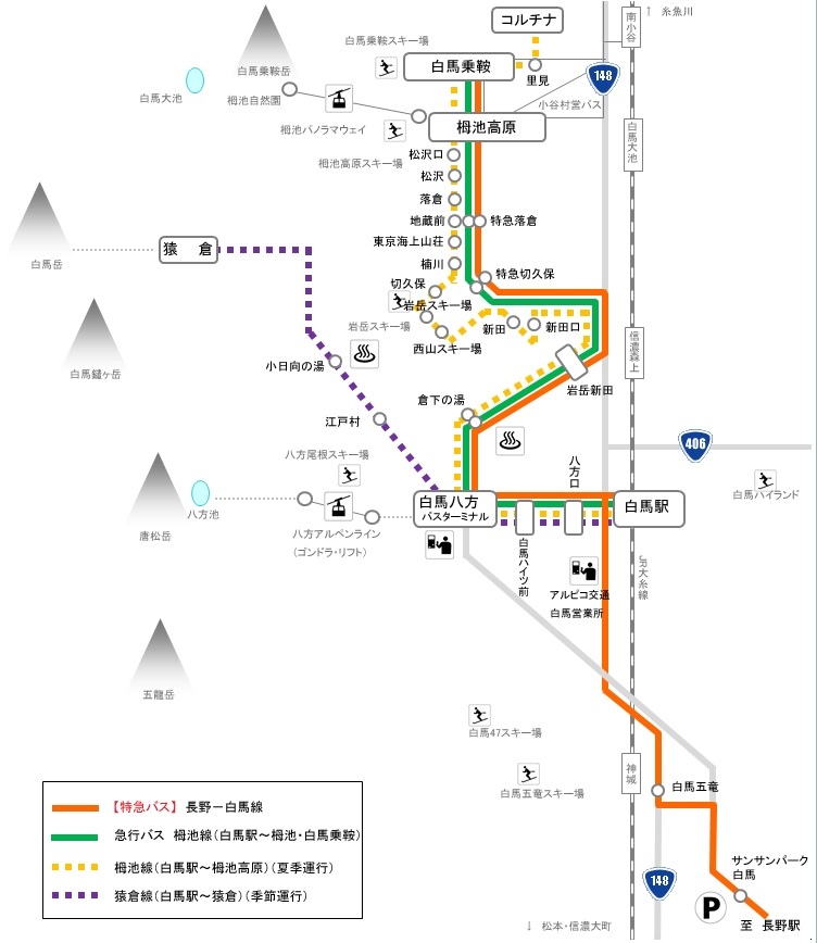 白馬bus