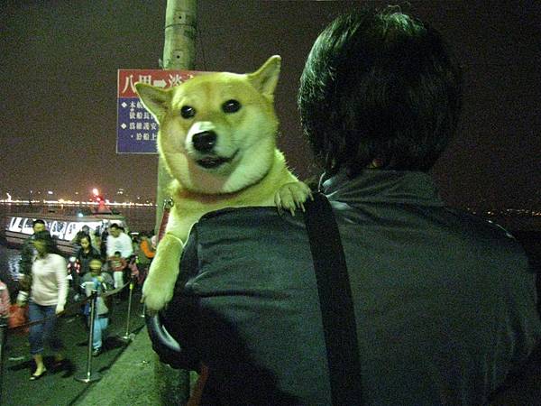 然後騎完腳踏車後我們就要回淡水了