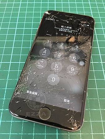 iphone6S面板破裂