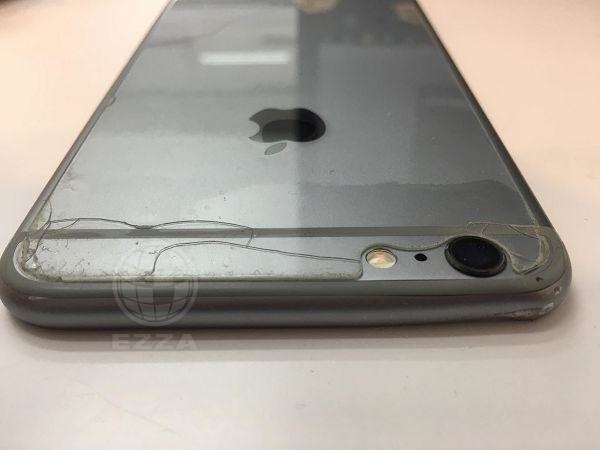 iphone6+摔機導致背蓋凹陷