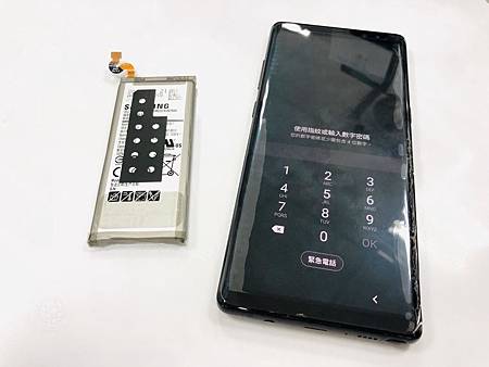 三星NOTE8電池更換
