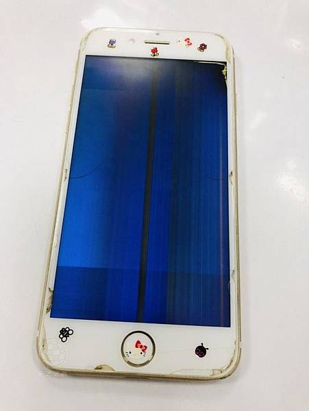 IPHONE6摔到液晶顯示異常