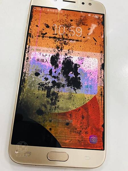 三星J7PRO液晶損壞