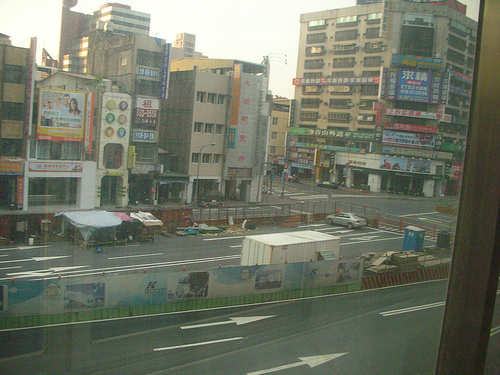 凱得來大飯店街景-清晨