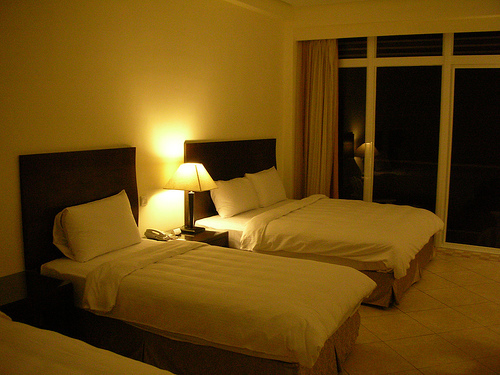 波西塔諾館-家庭房(海景)3樓 一大二小床