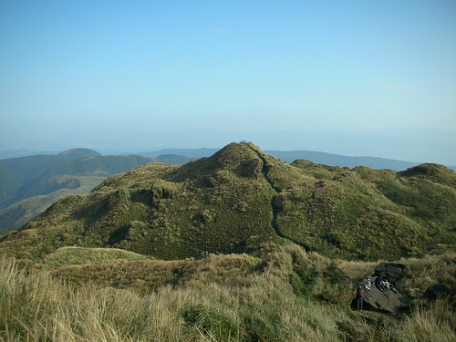 七星山主峰眺望 七星山主峰眺望