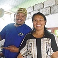 Rabin and Purna cooking together for Taiwanese volunteers in 2016, summer