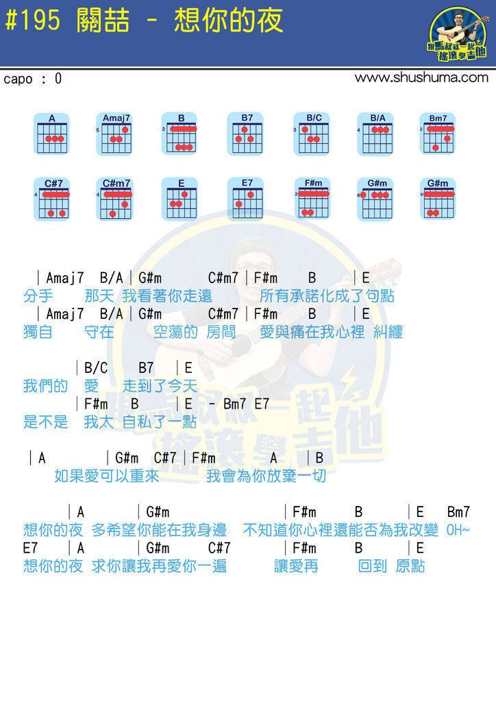 吉他樂譜