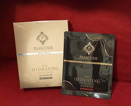 SHARP夏普 PASSCODE 速效喚膚面膜
