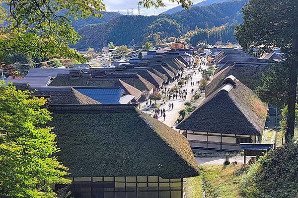 福島縣「大內宿」古街散策