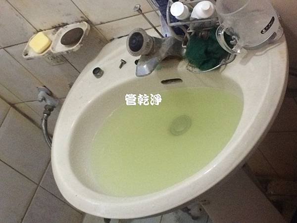 清洗水管 水龍頭噴出綠水？ (桃園 八德 東勇街 洗水管 )