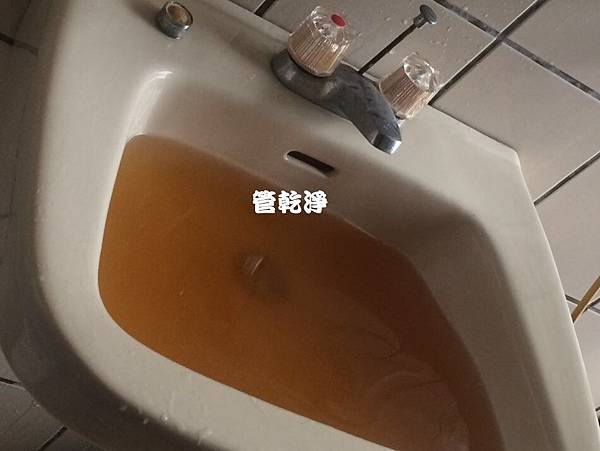 水龍頭噴出泥水？ (桃園 延平路 水管清洗 ) 水管清洗