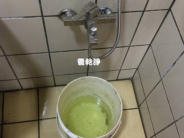 水龍頭噴出泥水？ (桃園 延平路 水管清洗 ) 水管清洗