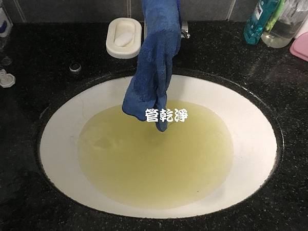 水管梗塞出不了水？ 桃園 龍潭區 聖庭路 洗水管 (管乾淨)