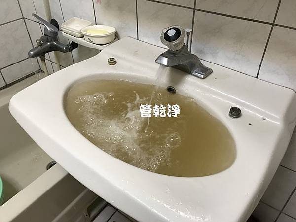 二十年房子沒洗過管路？ 台中 西屯 文心路 清洗水管 (管乾