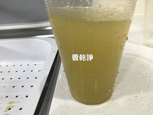 水龍頭打開就有果汁？ 新竹 竹東 大同路 清洗水管 (管乾淨