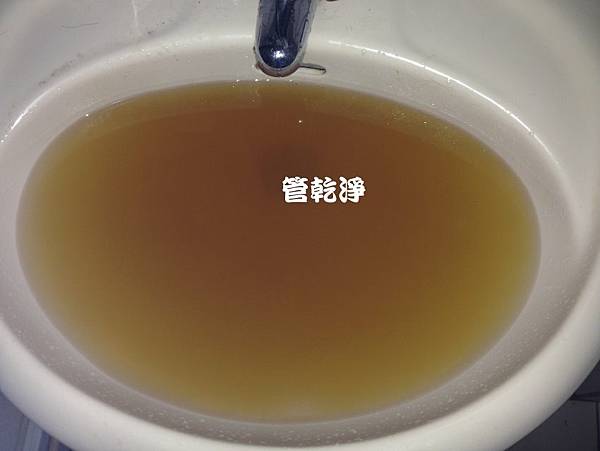 旋鈕一轉就有橙汁？ 桃園 新屋 福州路 洗水管 (管乾淨)