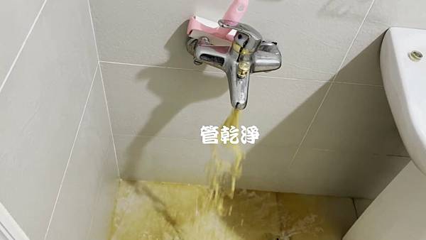 清洗水管 冷熱水出不了水？ 新北 永和 環河西路 洗水管 (