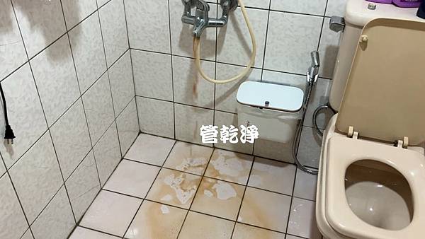 熱水器變成藝術品.. 桃園 蘆竹 宏昌街 水管清洗 (管乾淨