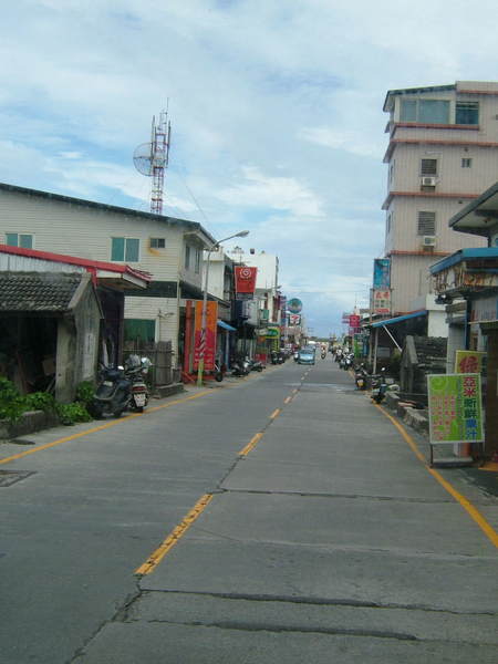 綠島的西門町