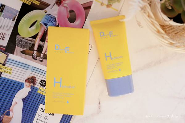 乾燥肌的補水型防曬。DF美肌醫生 白夏菊超修護防曬乳SPF50+/★★★★