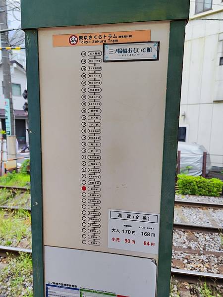 【東京親子自由行】Day 3- 荒川線地面電車體驗→巢鴨地藏