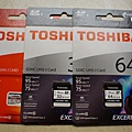 Toshiba SDXC 64MB & 32MB