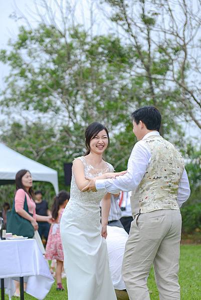 琪琪小姐 婚禮紀錄 wayne&Yushin 美式婚禮 戶外婚禮