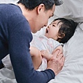 琪琪小姐與喬先生 美式親子寫真 全家福 寶寶週歲紀念