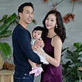 琪琪小姐與喬先生 美式親子寫真 全家福 寶寶週歲紀念