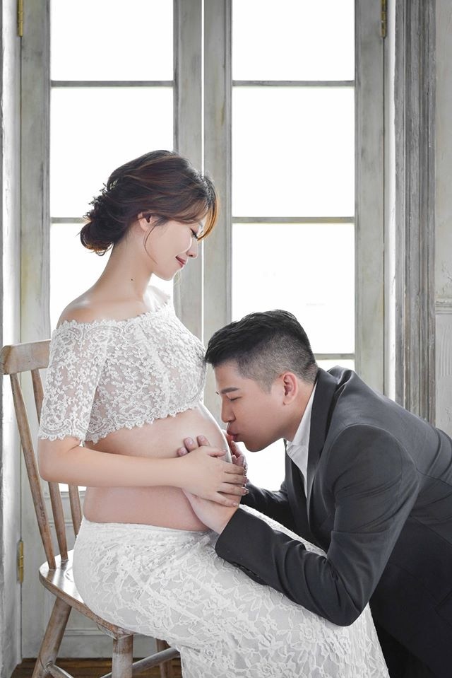 台北孕婦寫真 台北孕婦婚紗  女攝影師琪琪小姐與喬先生 Mia 29週孕婦寫真