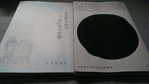 徐珮芬《還是要有傢俱才能活得不悲傷》、《在黑洞中我看見自己的眼睛》.jpg 徐珮芬《還是要有傢俱才能活得不悲傷》、《在黑洞中我看見自己的眼睛》.jpg
