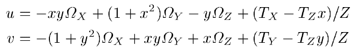 Instantaneous Velocity Field Model