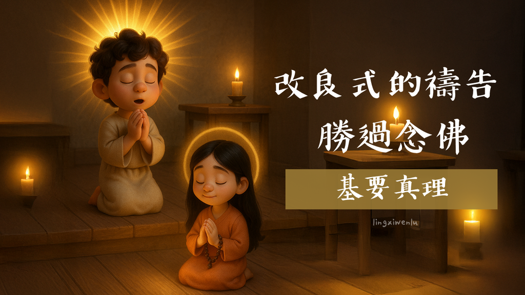 【佛學講座】「改良式的禱告」勝過念佛｜基要真理｜天界之舟地藏道場、天界之舟佛法正宗、天界之舟行善濟事.png