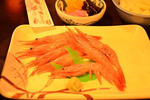 生蝦Sashimi @湯國之森