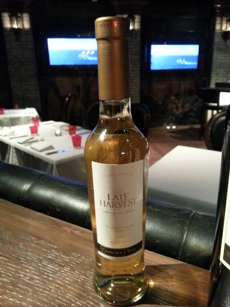 2008 Late Harvest Sauvignon Blanc