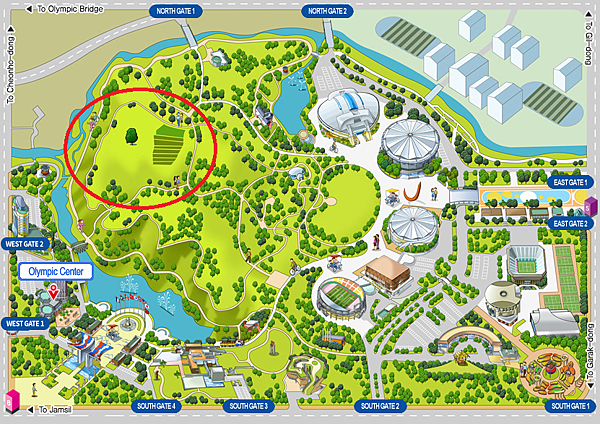 【仙蹤】韓國首爾．奧林匹克公園❤孤獨的光芒．燦爛而獨特的孤單