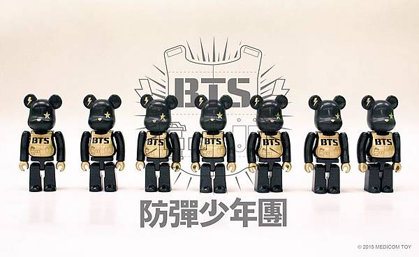 BTS❤防彈同款】韓國.首爾❤大哥LINE共同愛好的收藏品.BE@RBRICK專門
